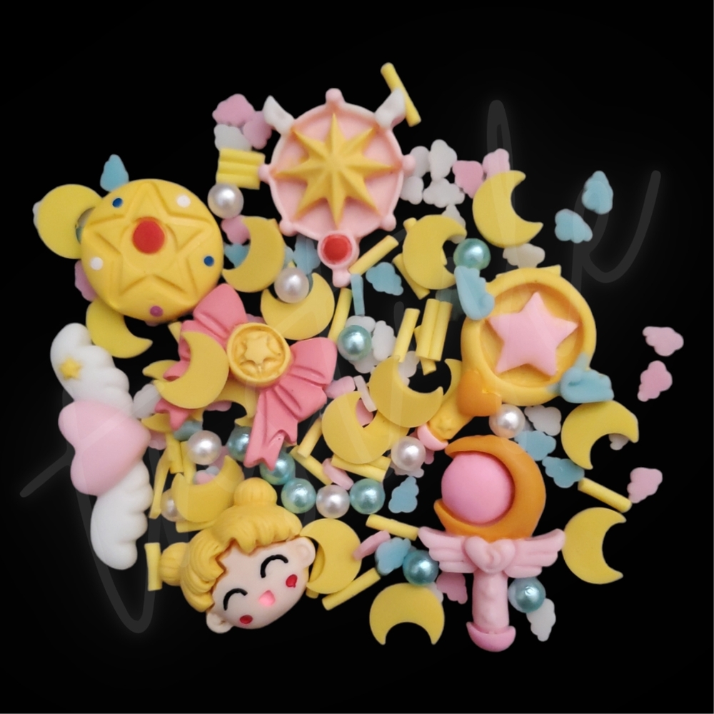 ⭐️4/$25⭐️ Sailor Moon DIY Deco Kit